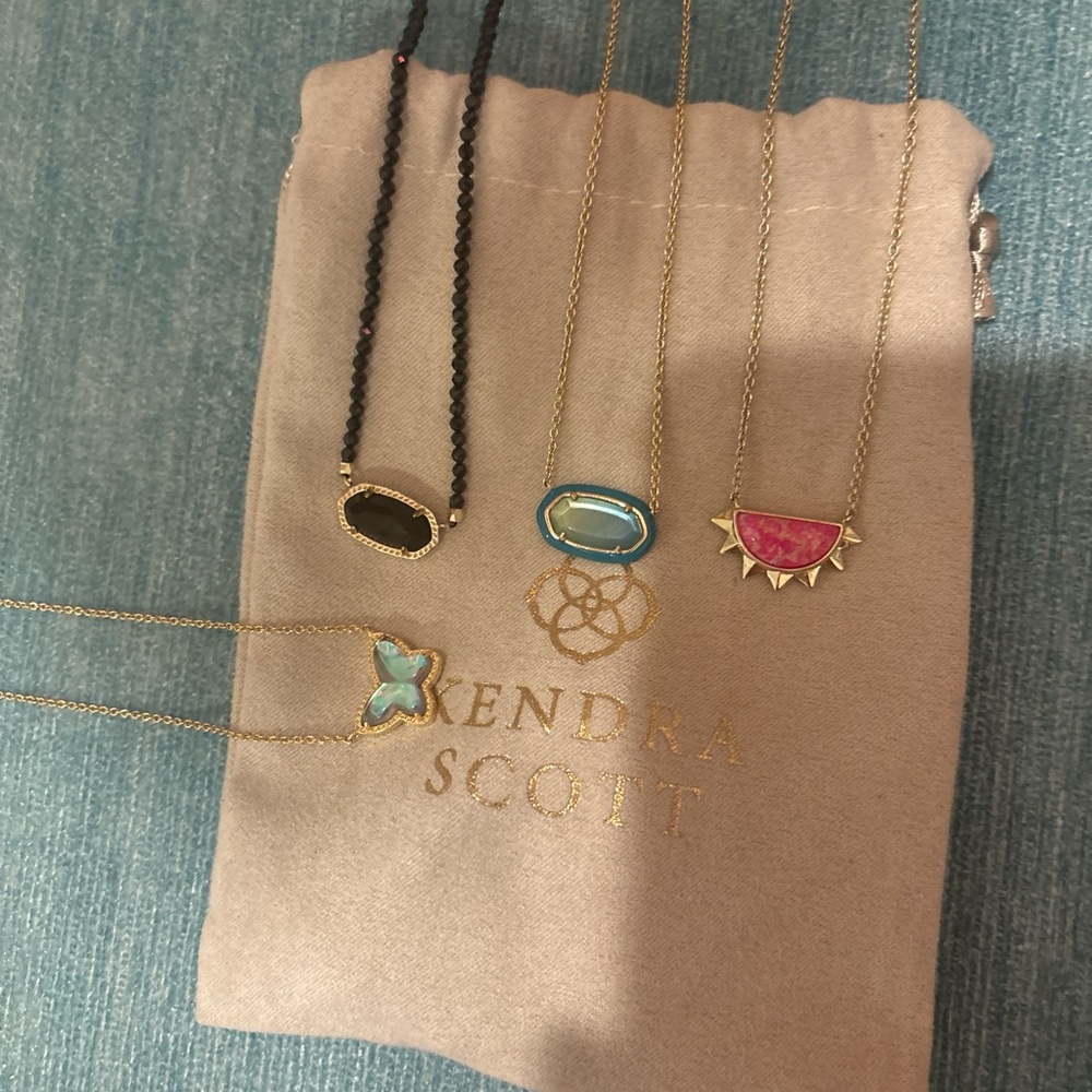 Kendra Scott Necklace Bundle